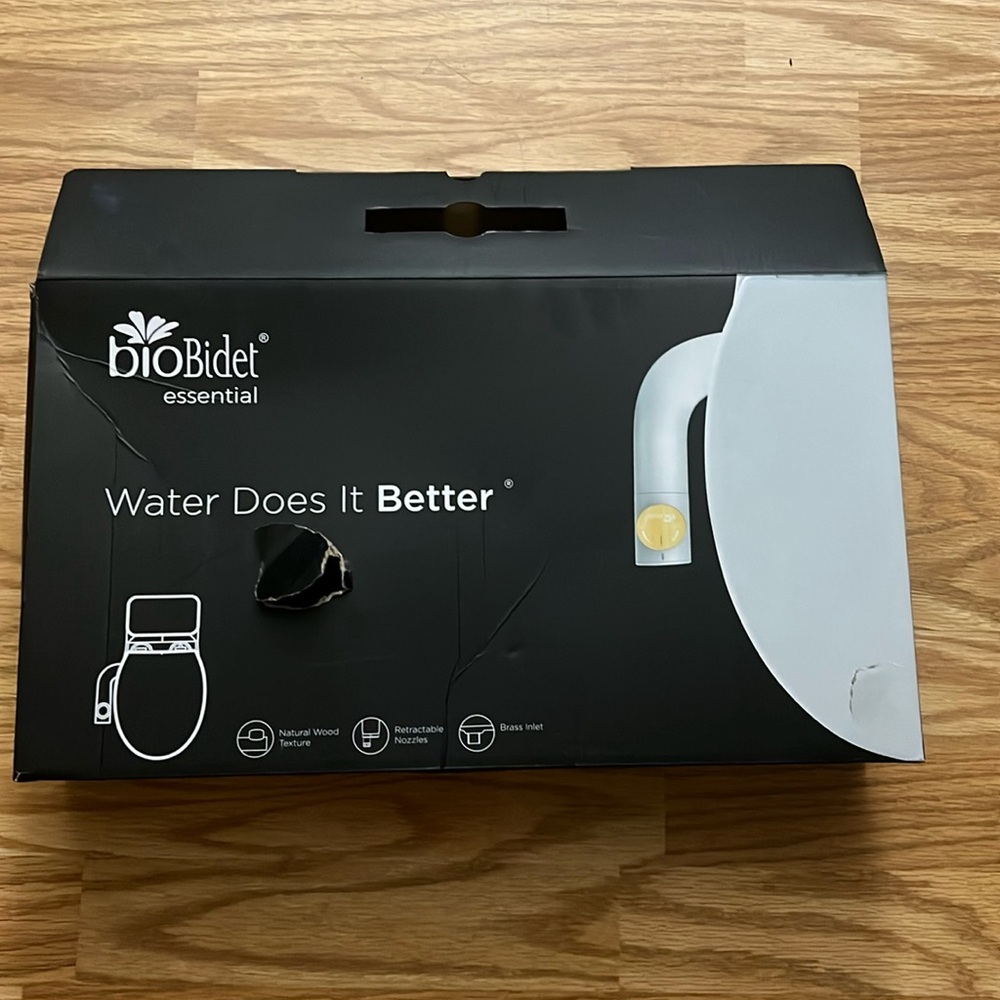 Brand New Essential-Light Bio Bidet Essential Bidet Attachment